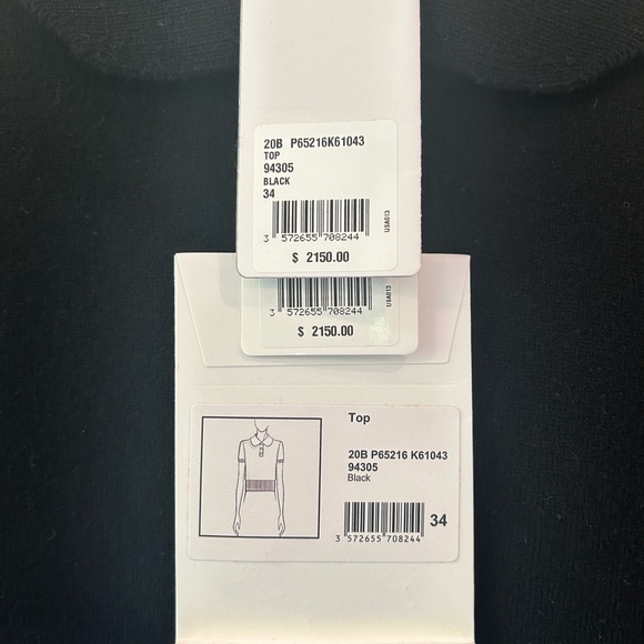 Chanel cashmere top size 34 almost new - Picture 5 of 10